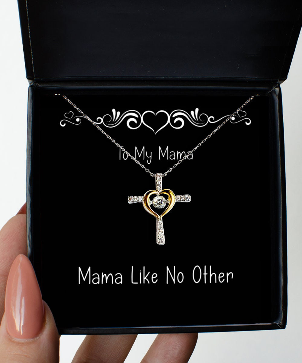 Mamas Necklace Mama Like No Other Cross Dancing Necklace