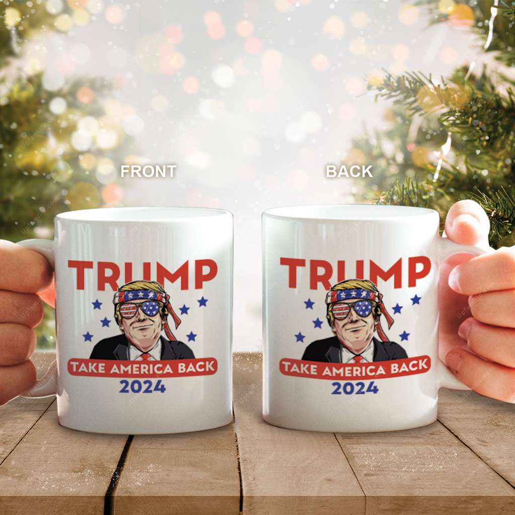 Trump Take America Back 2024 Funny Trump Trending Coffee Mug
