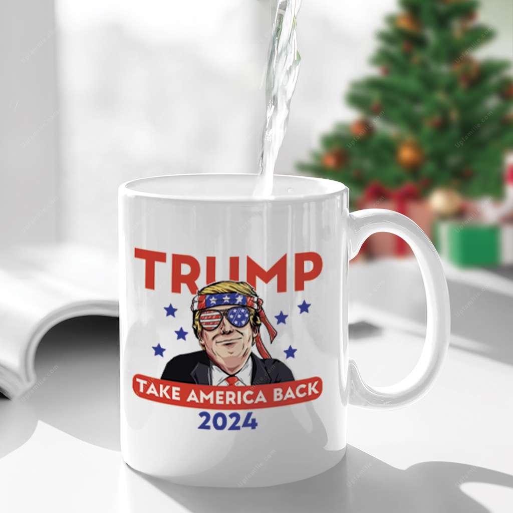 Trump Take America Back 2024 Funny Trump Trending Coffee Mug