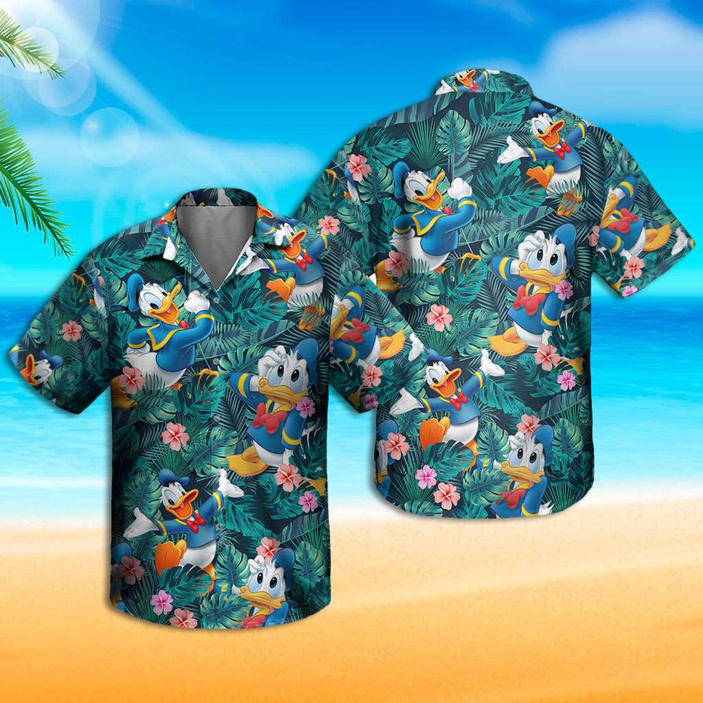 Disney Hawaiian Shirt Donald Duck Hawaiian Shirt