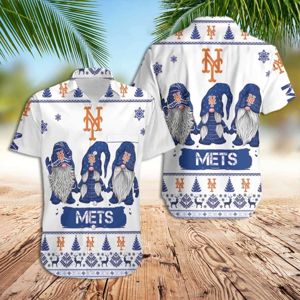 Mets Hawaiian Shirt Gnomes Mets Hawaiian Shirt