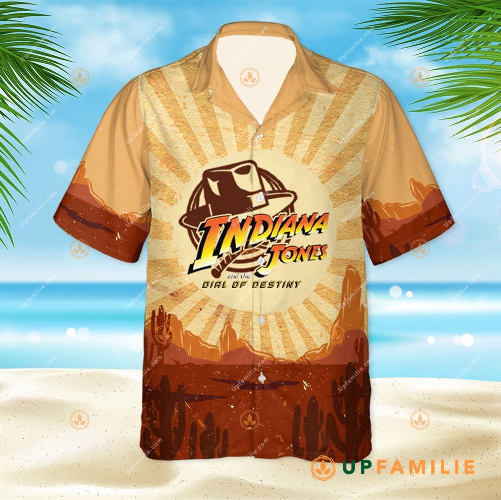 Indiana Jones Hawaiian Shirt Unique Vintage Indiana Jones Shirt