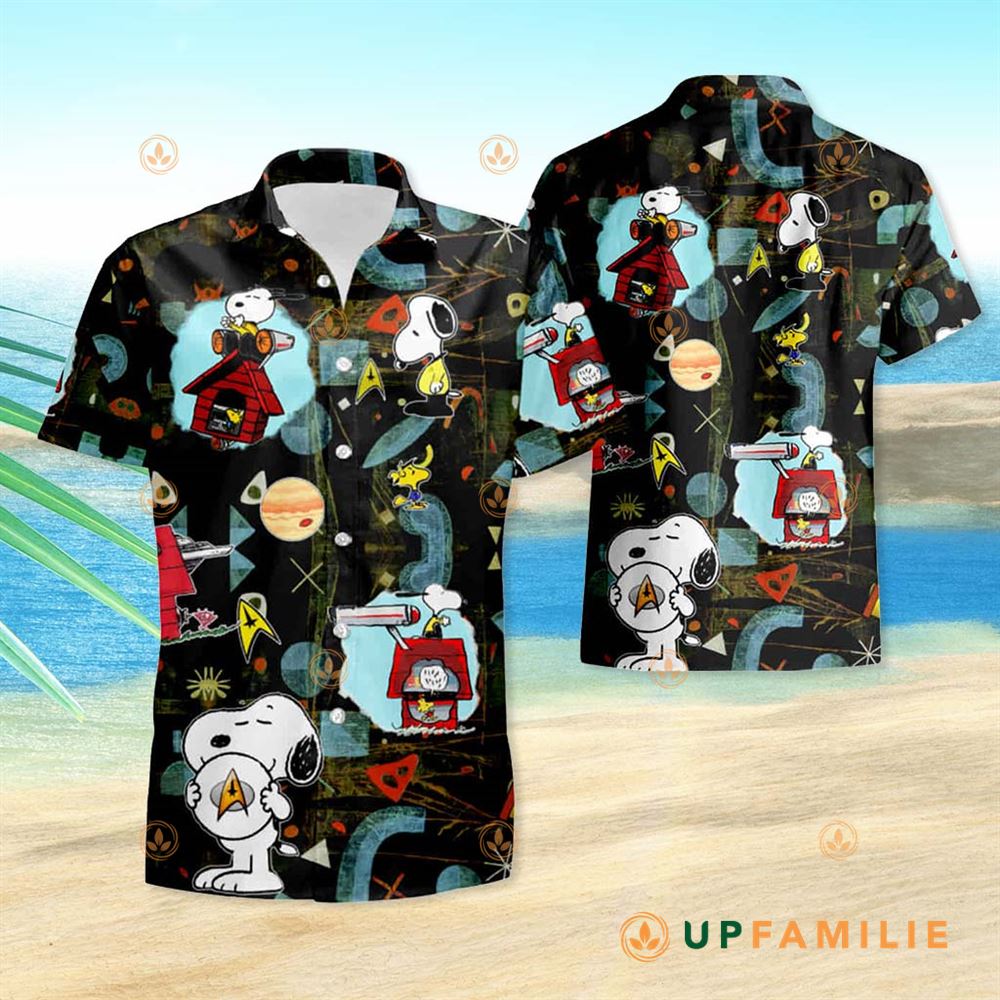 Star Trek Hawaiian Shirt Snoopy Best Hawaiian Shirts