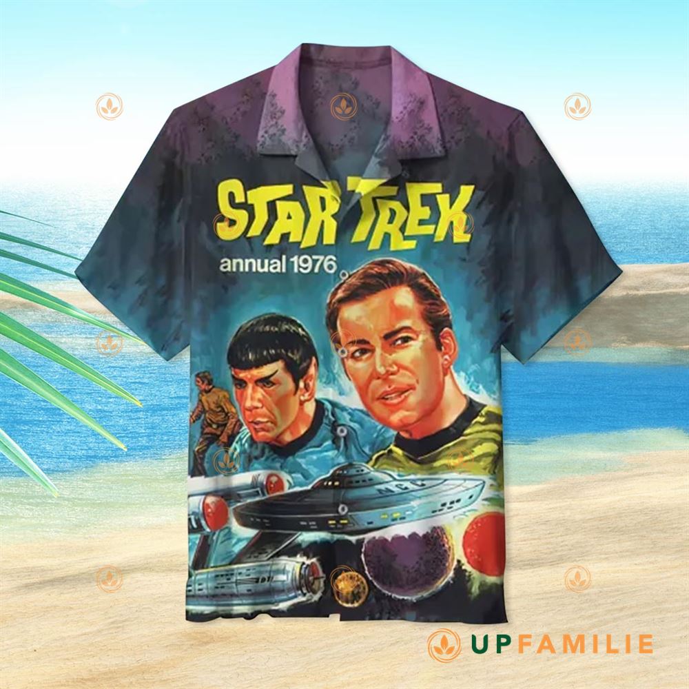 Star Trek Hawaiian Shirt Star Trek Annual 1976 Best Hawaiian Shirts