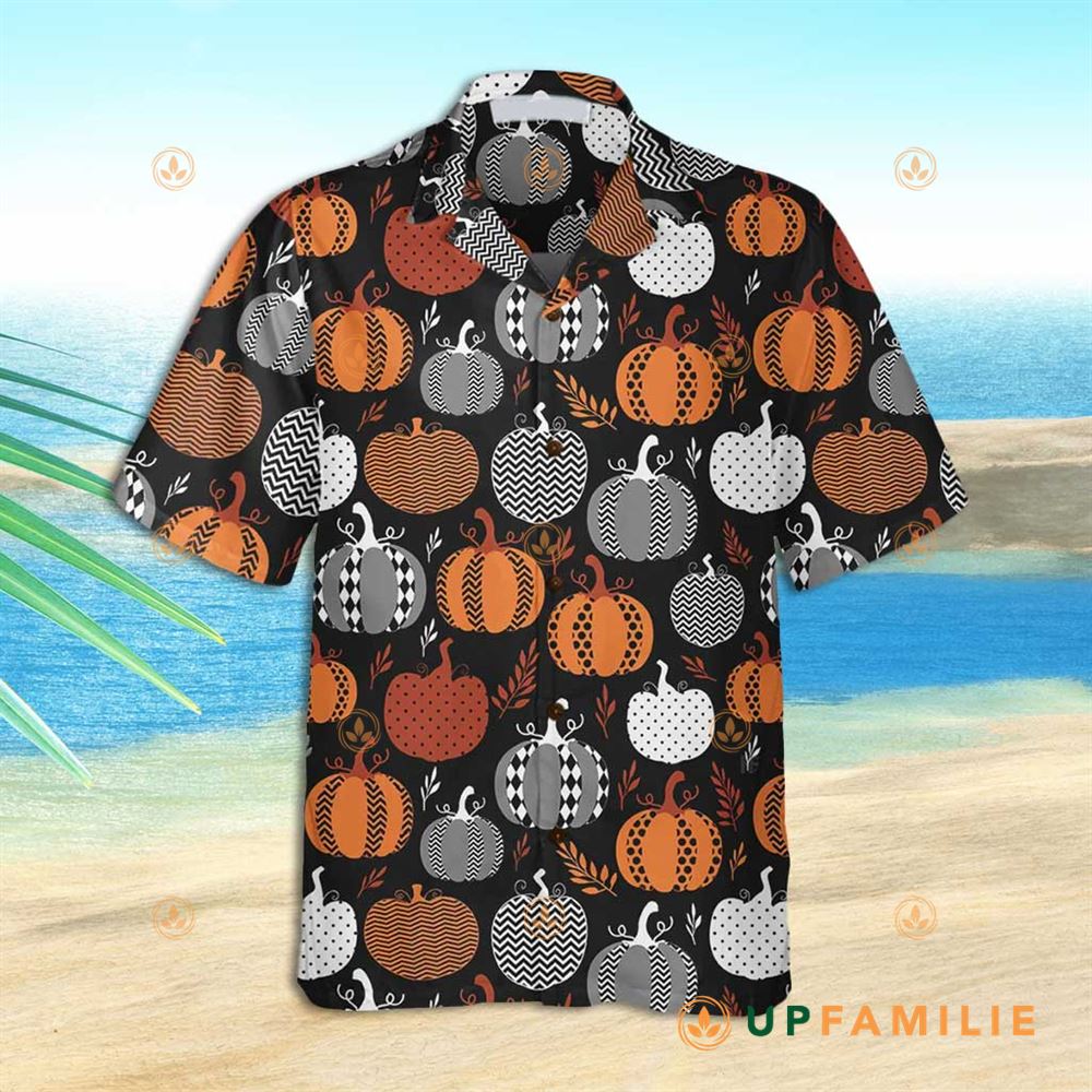 Turkey Hawaiian Shirt Pumpkins For Thanksgiving Best Hawaiian Shirts