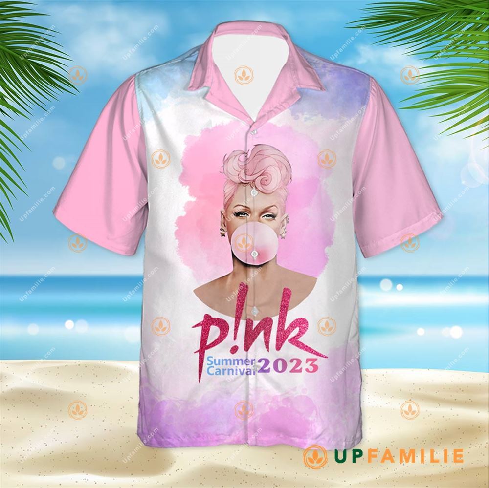 Pink Concert Shirt P!nk Shirt Best Hawaiian Shirts