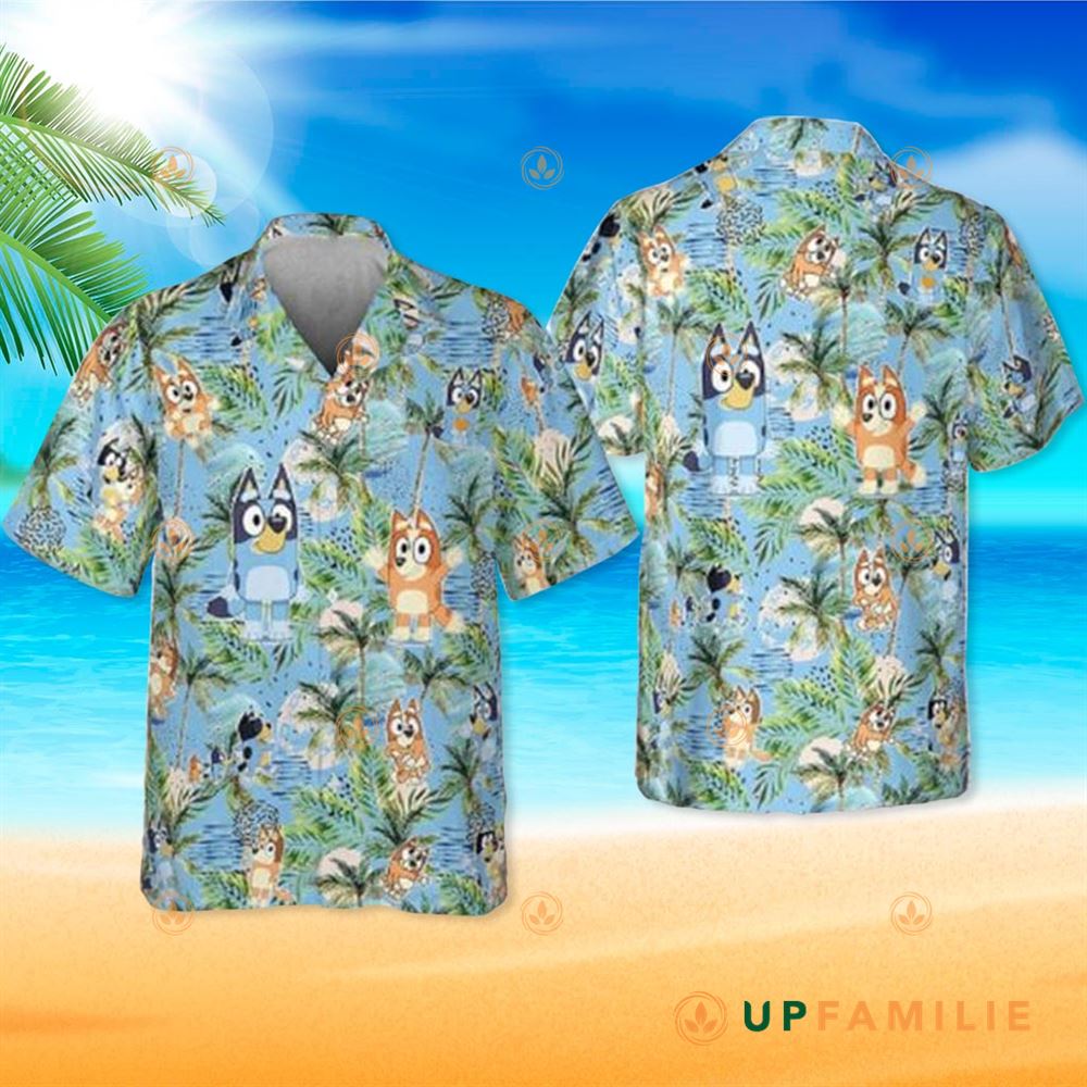 Bluey Hawaiian Shirt Bingo Bluey Dad Best Hawaiian Shirts