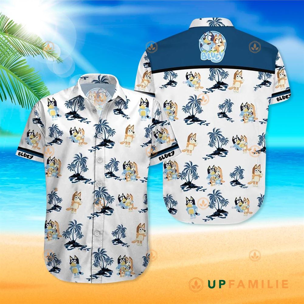 Bluey Hawaiian Shirt Bluey Character Best Hawaiian Shirts