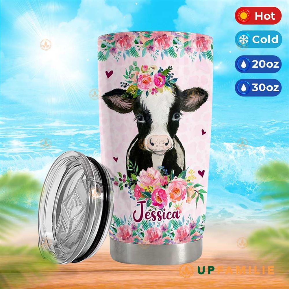 Cow Print Tumbler Best Personalized Tumblers