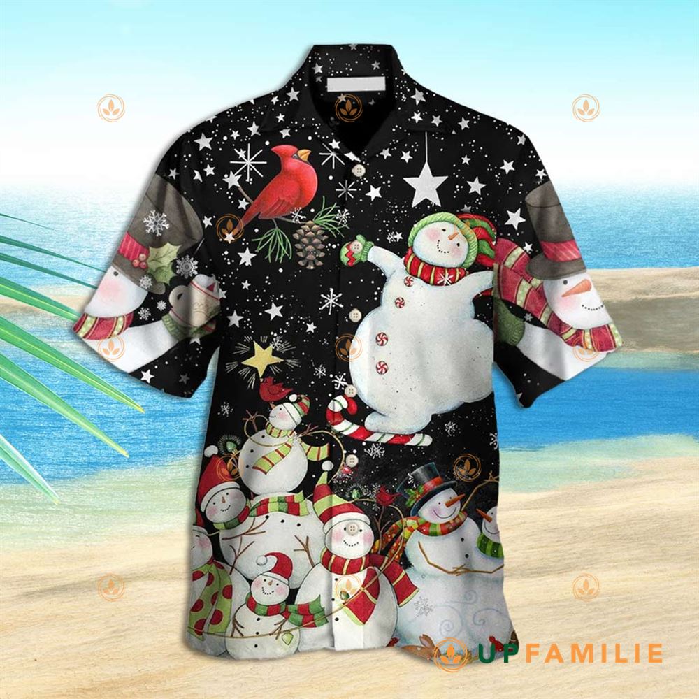 Snowman Hawaiian Shirt The World Of Christmas With Snowman Best Hawaiian Shirts