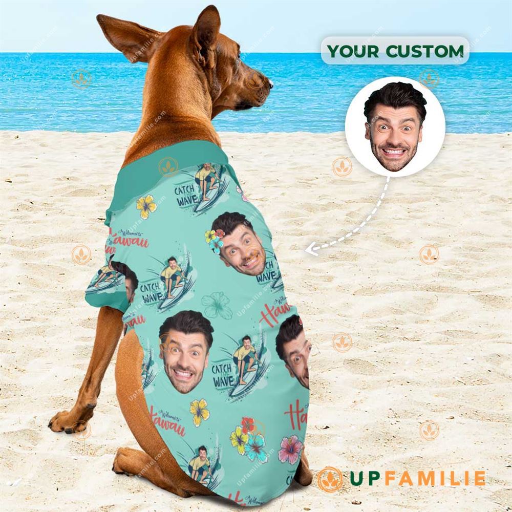Bulldog Hawaiian Shirt Unique Hawaiian Shirt With Dog Face