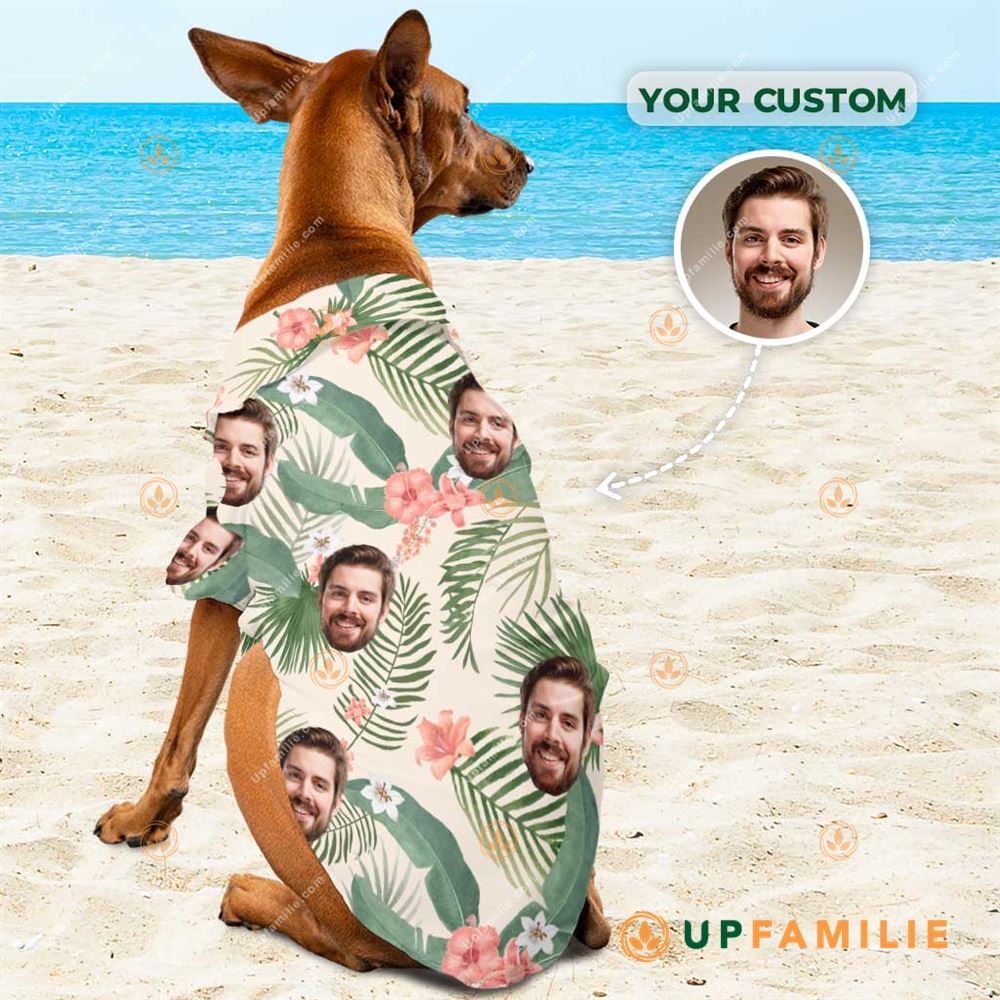 Bulldog Hawaiian Shirt Cool Hawaiian Shirt With Dog Face