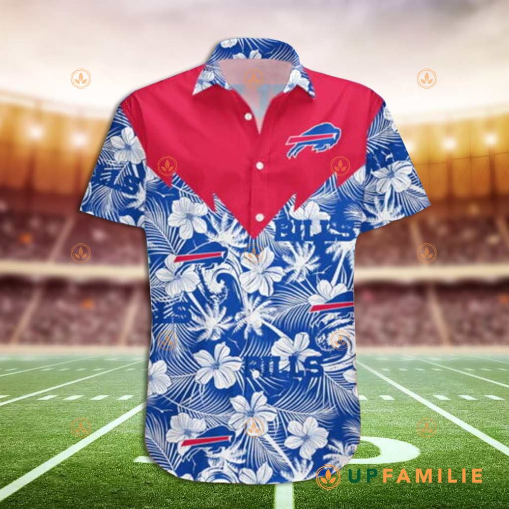 Buffalo Bills Hawaiian Shirt Buffalo Bills Tropical Aloha Cool Hawaiian Shirts