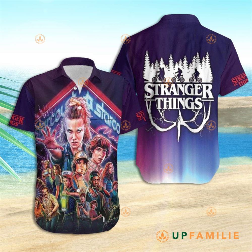 Stranger Things Hawaiian Shirt Science Fictions Movie A Series Cool Hawaiian Shirts