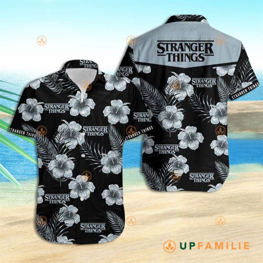 Stranger Things Hawaiian Shirt Stranger Things Floral Best Hawaiian Shirts