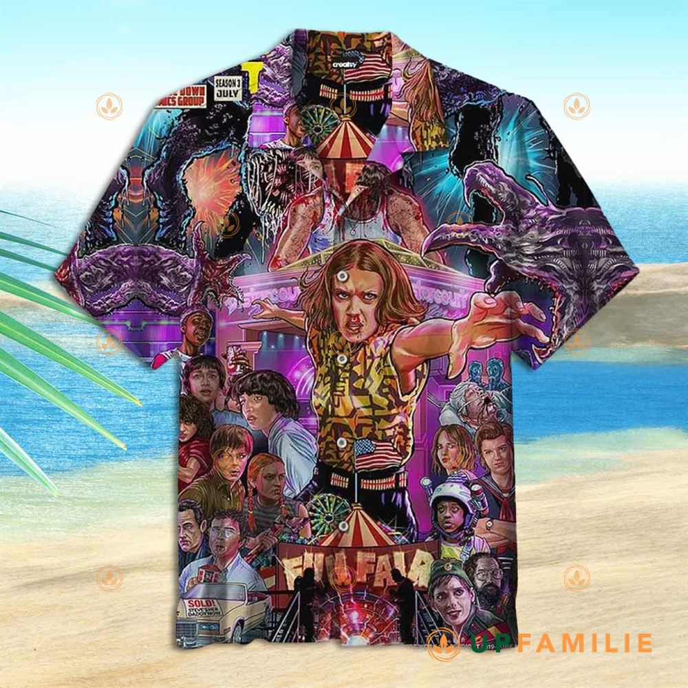 Stranger Things Hawaiian Shirt Summer Cool Hawaiian Shirts