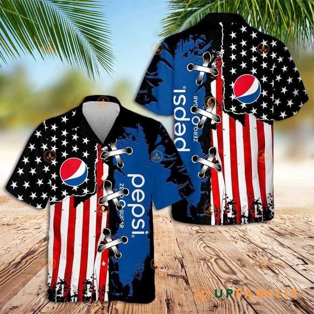 American Flag Hawaiian Shirt Pepsi American Flag Best Hawaiian Shirts