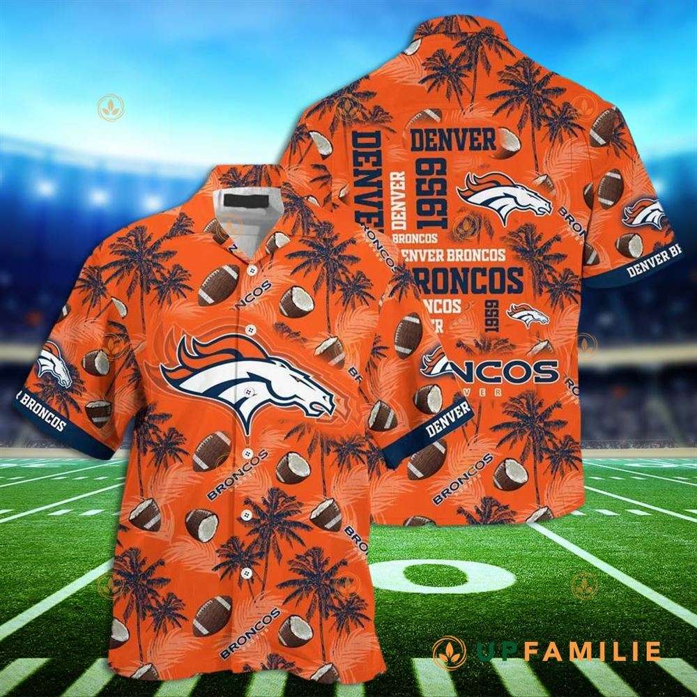 Broncos Hawaiian Shirt Denver Broncos Football Floral Aloha Best Hawaiian  Shirts - Upfamilie Gifts Store
