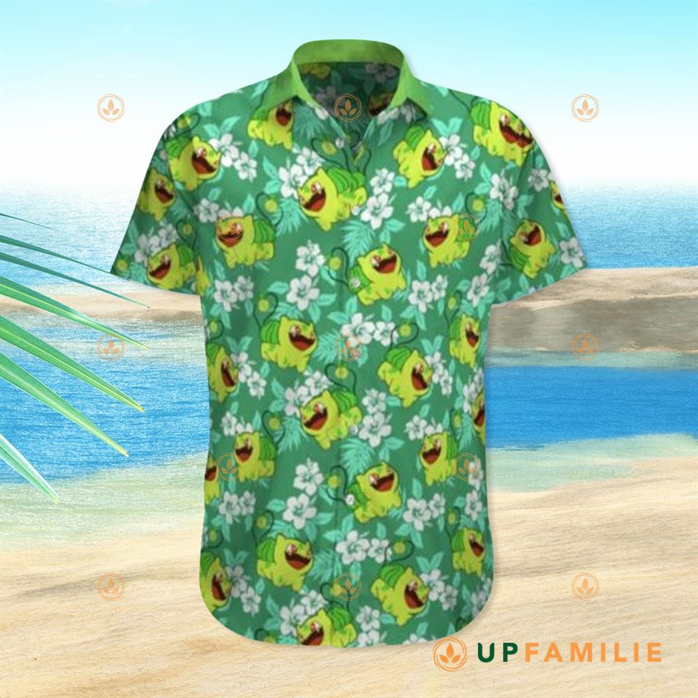 Bulbasaur Hawaiian Shirt Bulbasaur Summer Cool Hawaiian Shirts