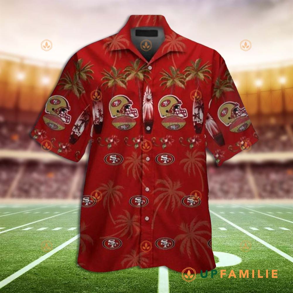 49ers Hawaiian Shirt San Francisco 49ers Nfl Cool Hawaiian Shirts