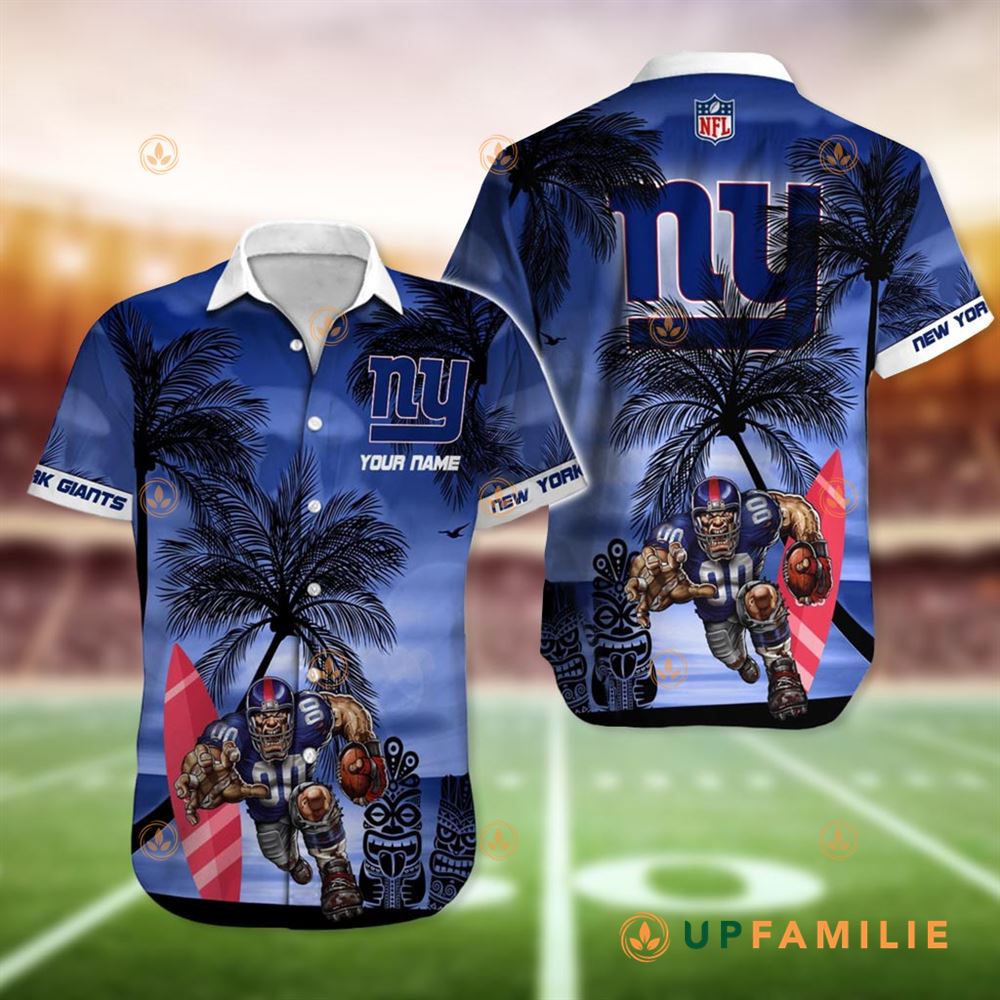 Ny Giants Hawaiian Shirt New York Giants Aloha Best Hawaiian Shirts