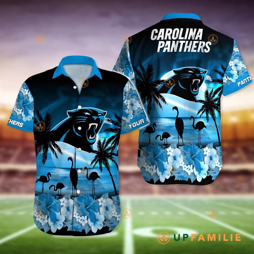Panthers Hawaiian Shirt Carolina Panthers Custom Hawaiian Shirts