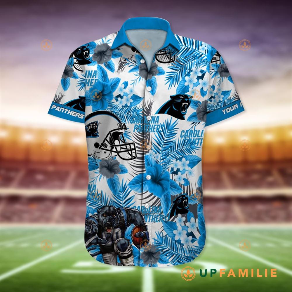 Panthers Hawaiian Shirt Nfl Football Carolina Panthers Cool Custom Hawaiian Shirts