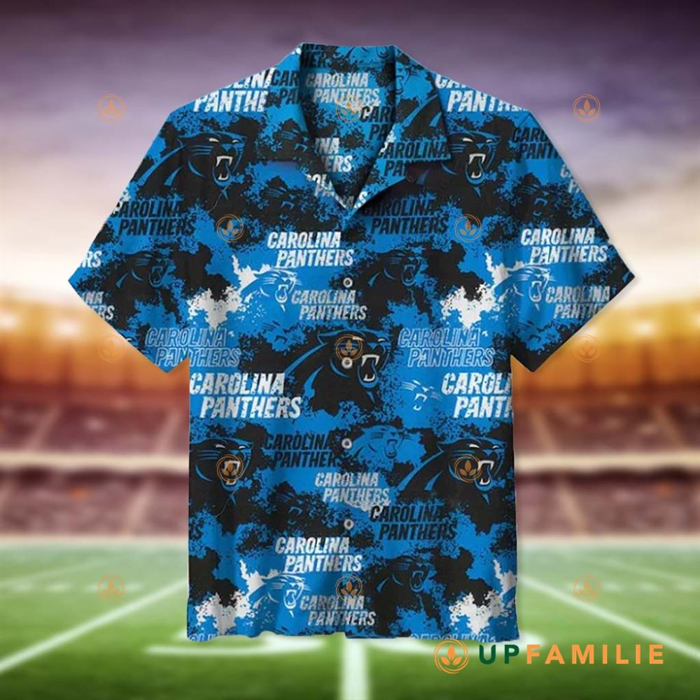 Panthers Hawaiian Shirt Nfl Football Carolina Panthers Logo Cool Hawaiian Shirts