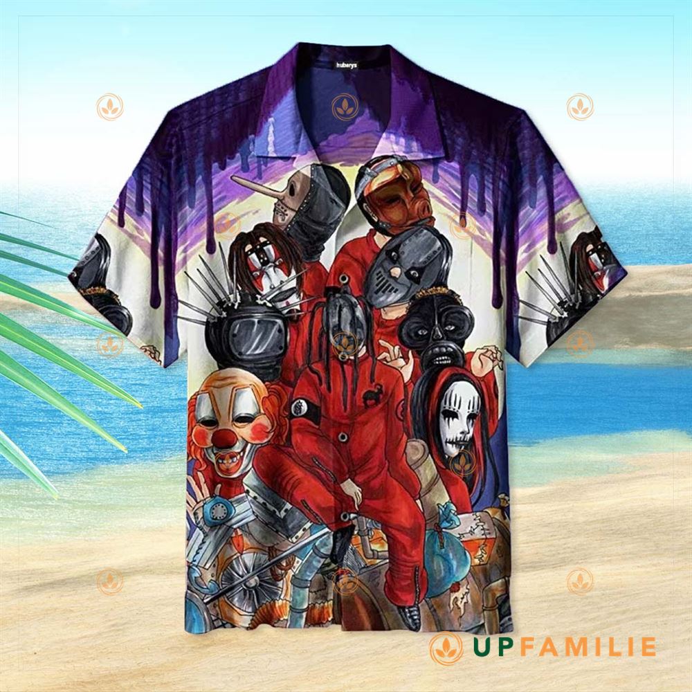 Slipknot Hawaiian Shirt New Wave Of Heavy Metal Slipknot Best Hawaiian Shirts