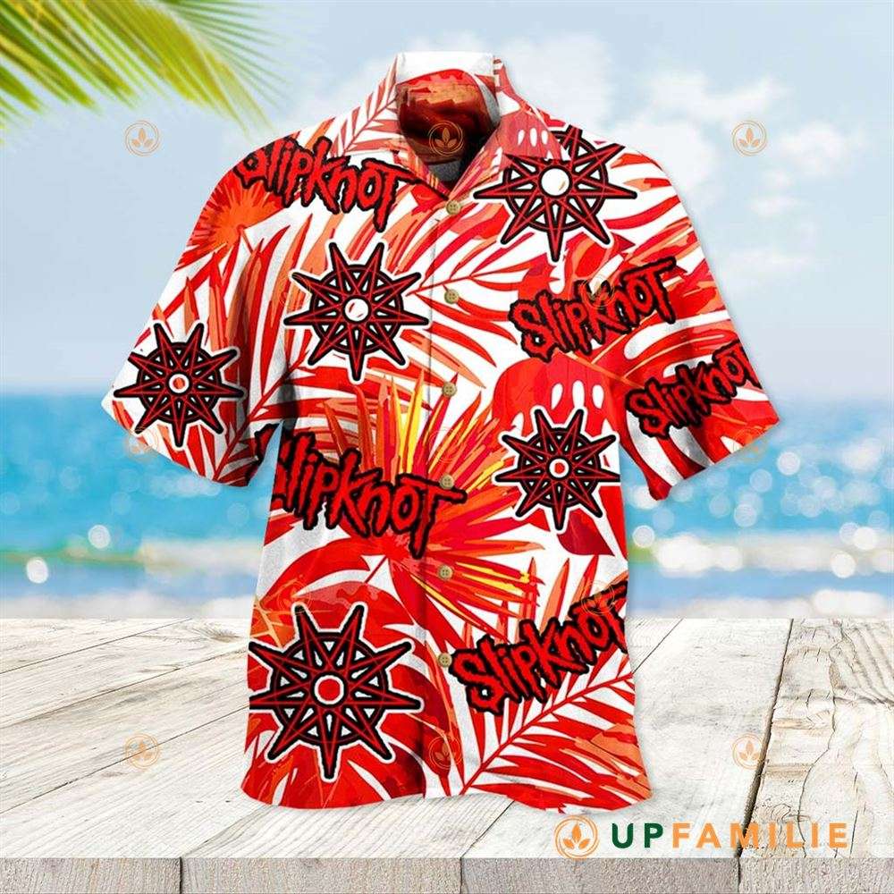 Slipknot Hawaiian Shirt Slipknot Fan Nonagram Cool Hawaiian Shirts