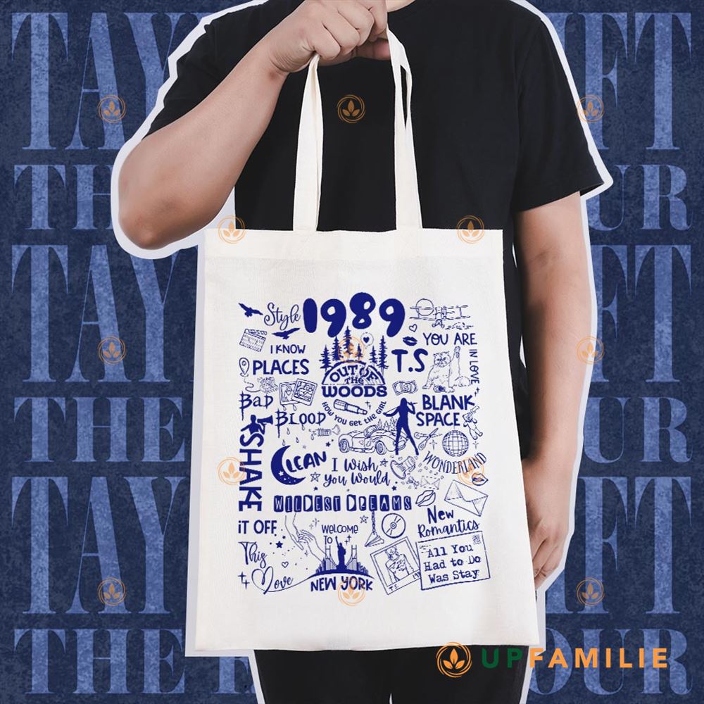 Taylor Swift 1989 Tote Bag Vintage Tote Bag