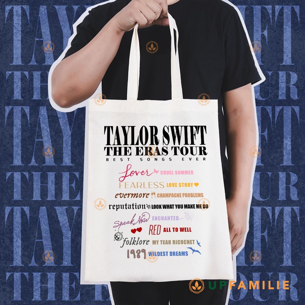 Taylor Swift Tote Bag Best Song Ever Unique Tote Bag