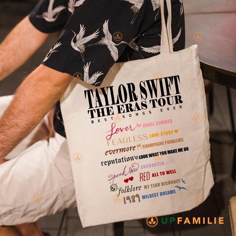 Taylor Swift Tote Bag Best Song Ever Unique Tote Bag