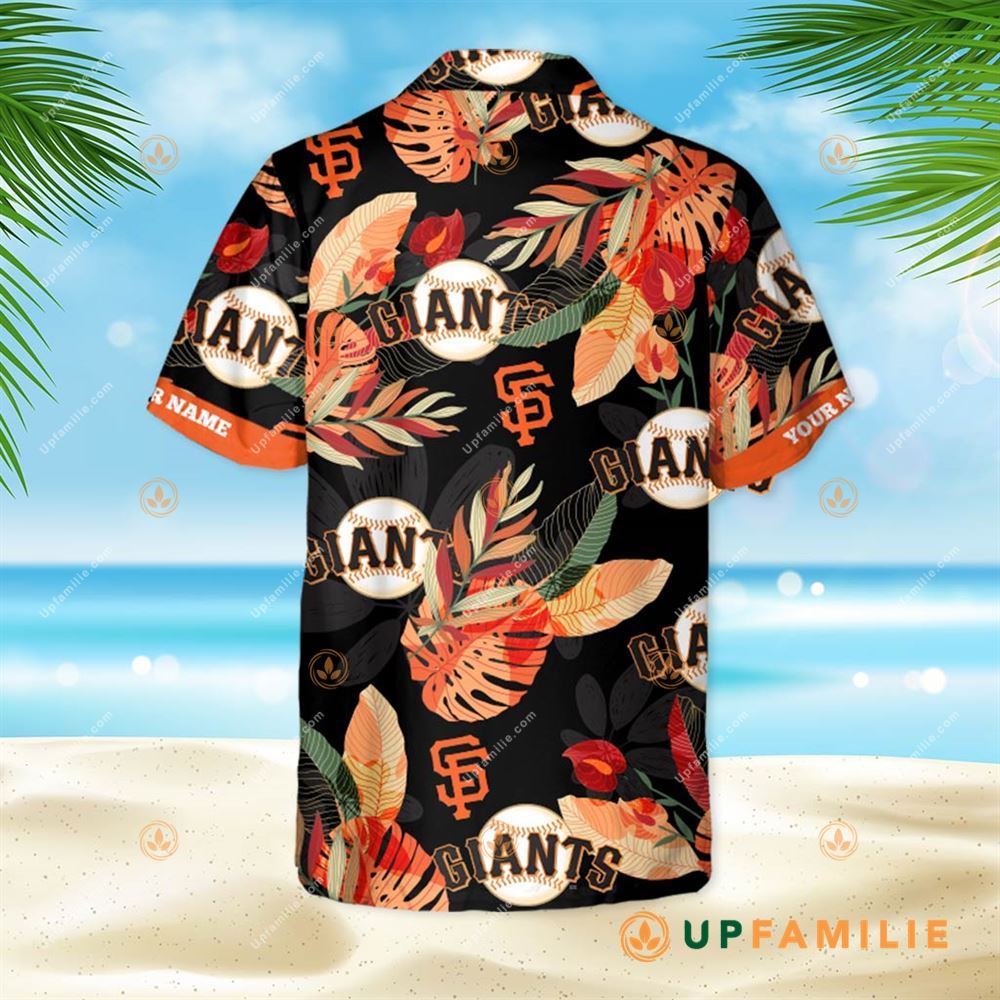 Sf Giants Hawaiian Shirt San Francisco Giants Tropical Best Custom Hawaiian Shirts