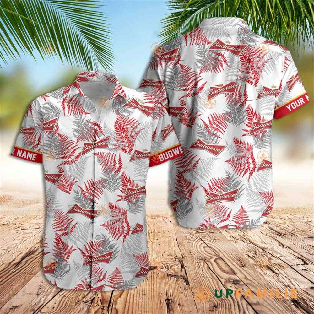 Budweiser Hawaiian Shirt Tropical Basic Budweiser Beer Best Hawaiian Shirts