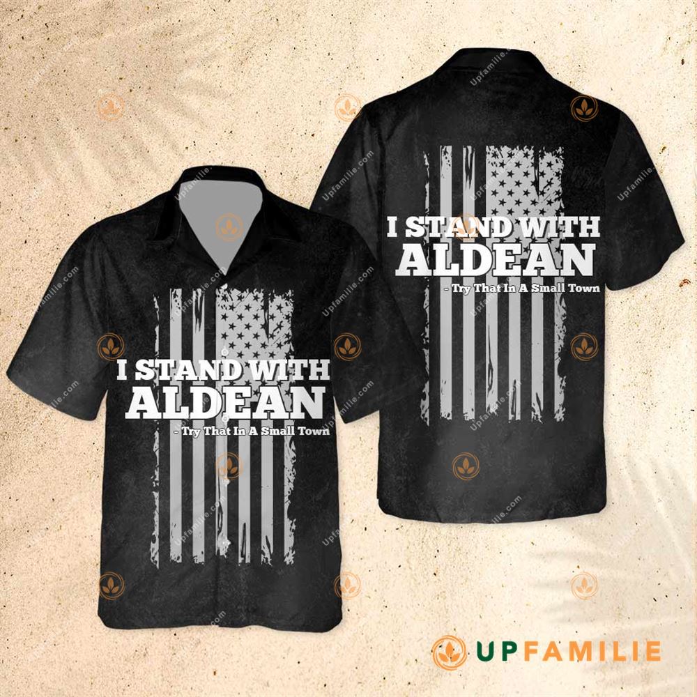 Jason Aldean Shirt I Stand With Aldean Cool Hawaiian Shirts