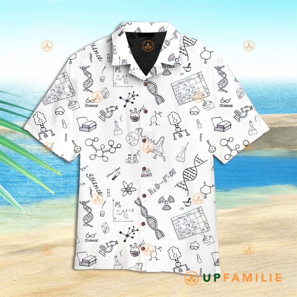 Teacher Hawaiian Shirt Back To School Chemistry Teacher Aloha Hawaiian Shirts