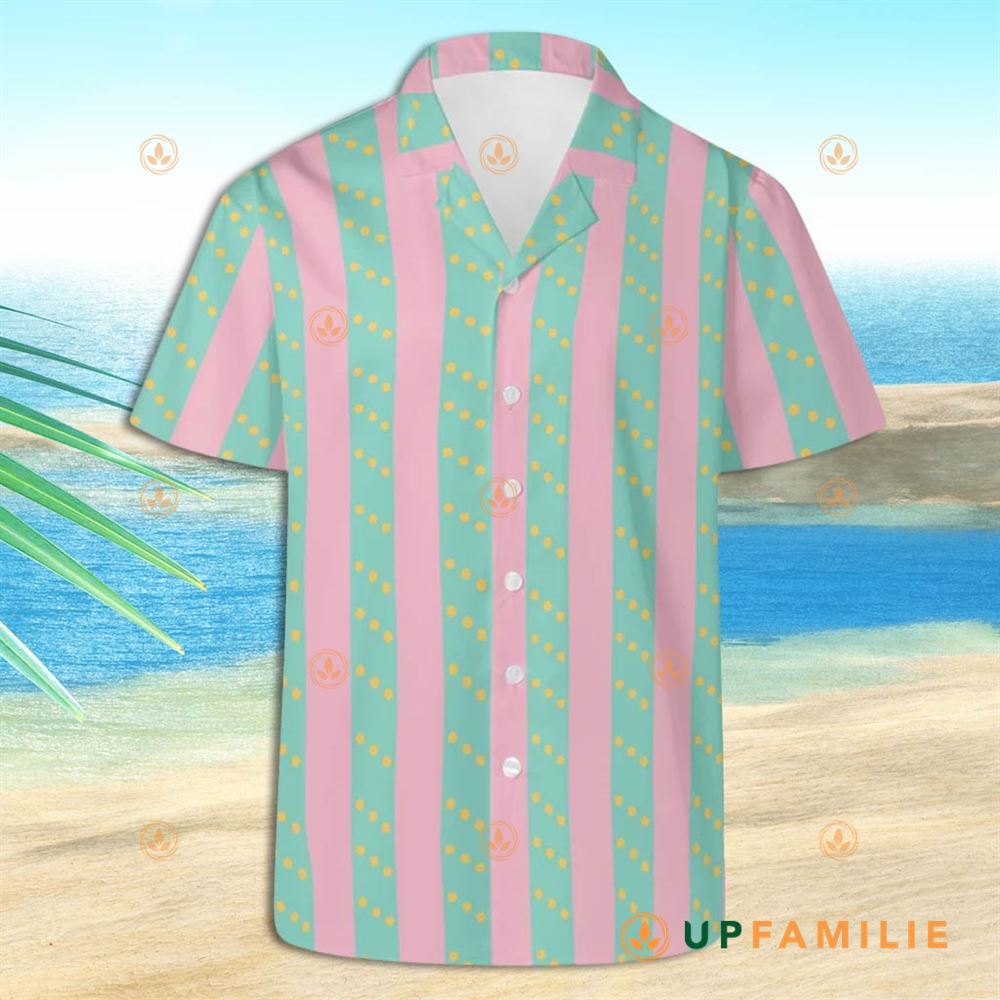 Ken Hawaiian Shirt Pink And Green Beach Best Hawaiian Shirts