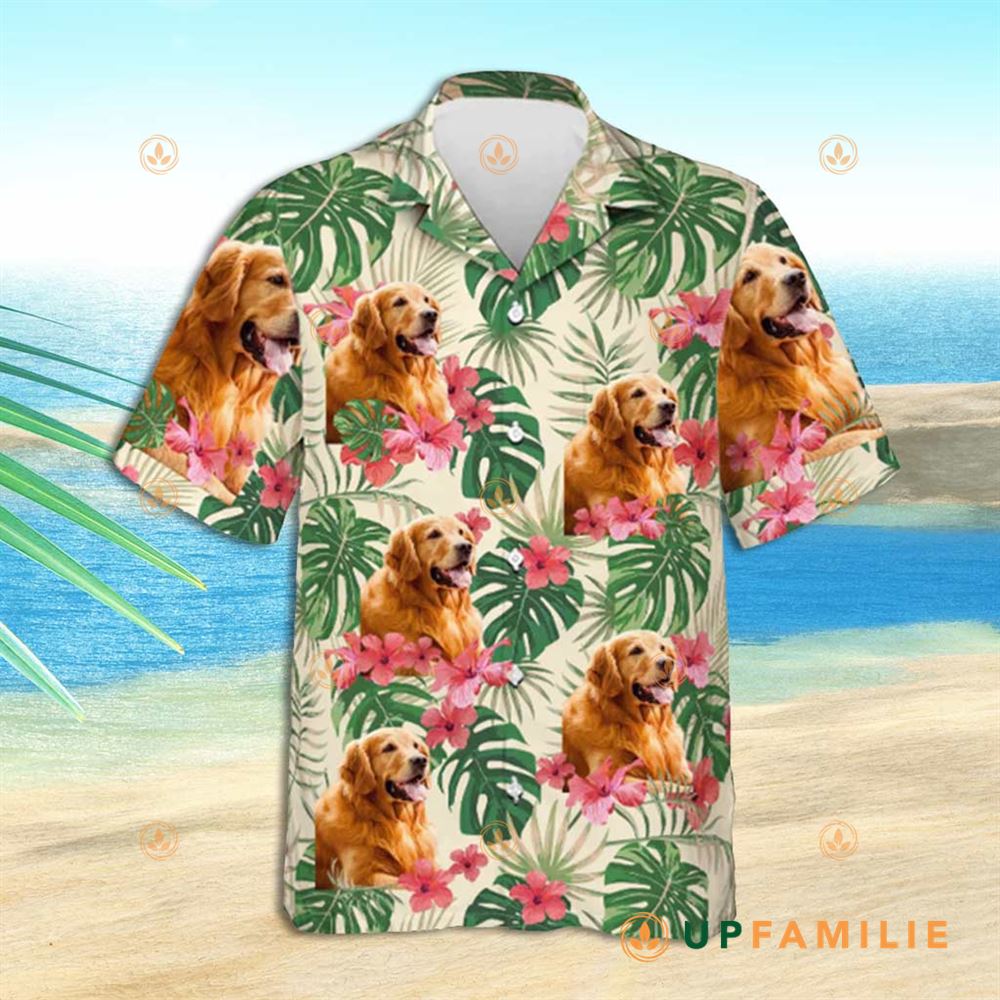 Pawsome Parents Hawaiian Shirt Colorful Tropical Flowers And Leaves Best Hawaiian Shirts