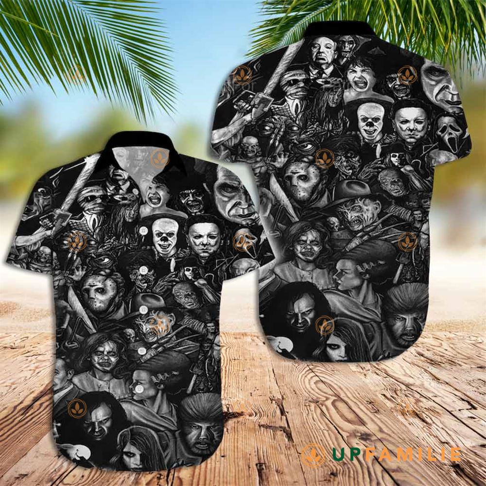 Horror Hawaiian Shirt Horror Movie Best Hawaiian Shirts