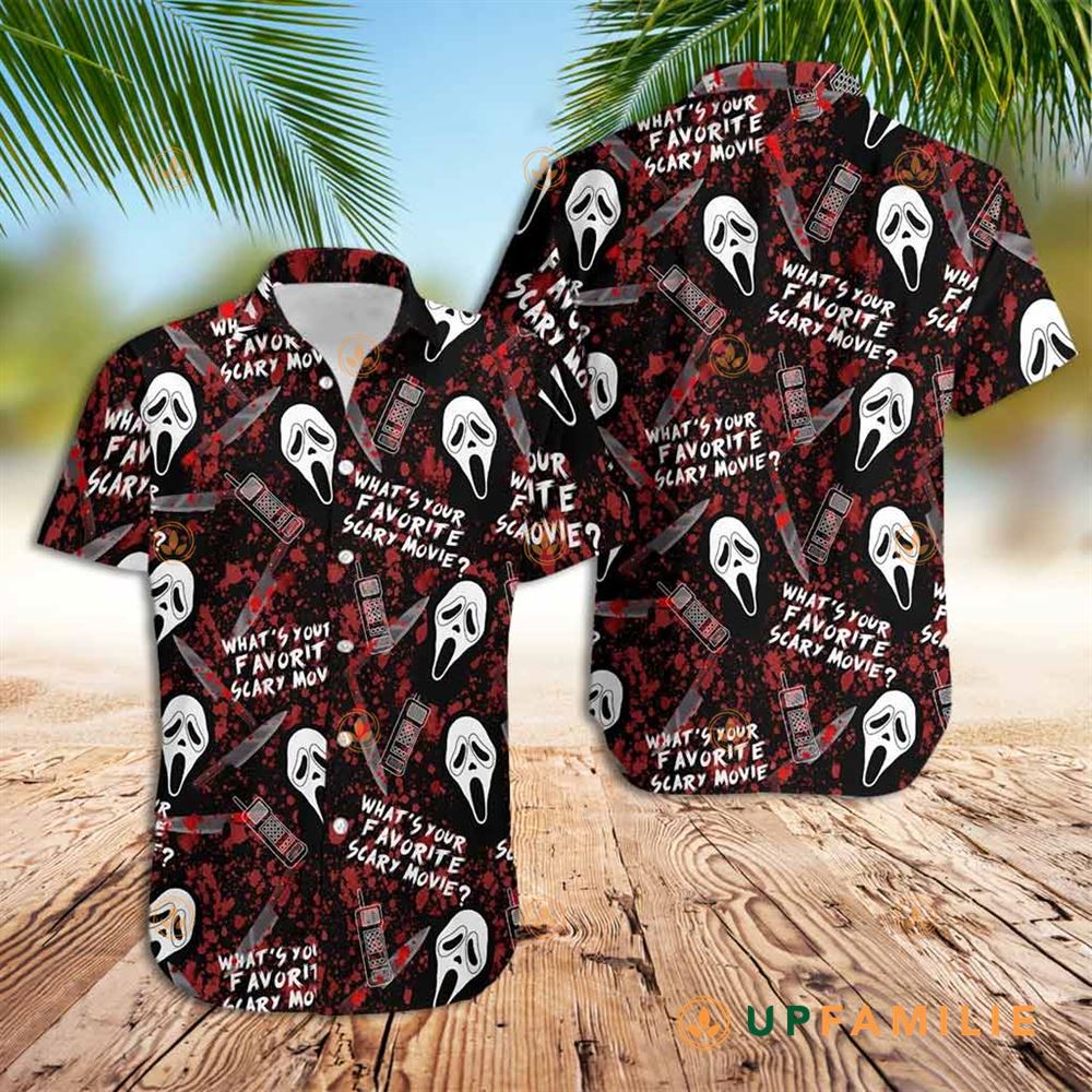 Horror Hawaiian Shirt Ordered 3d Horror Characters Ghostface Best Hawaiian Shirts