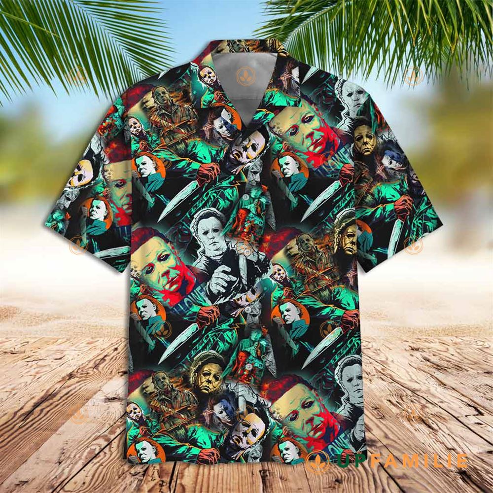 Michael Myers Hawaiian Shirt Michael Myers Horror Film Cool Hawaiian Shirts
