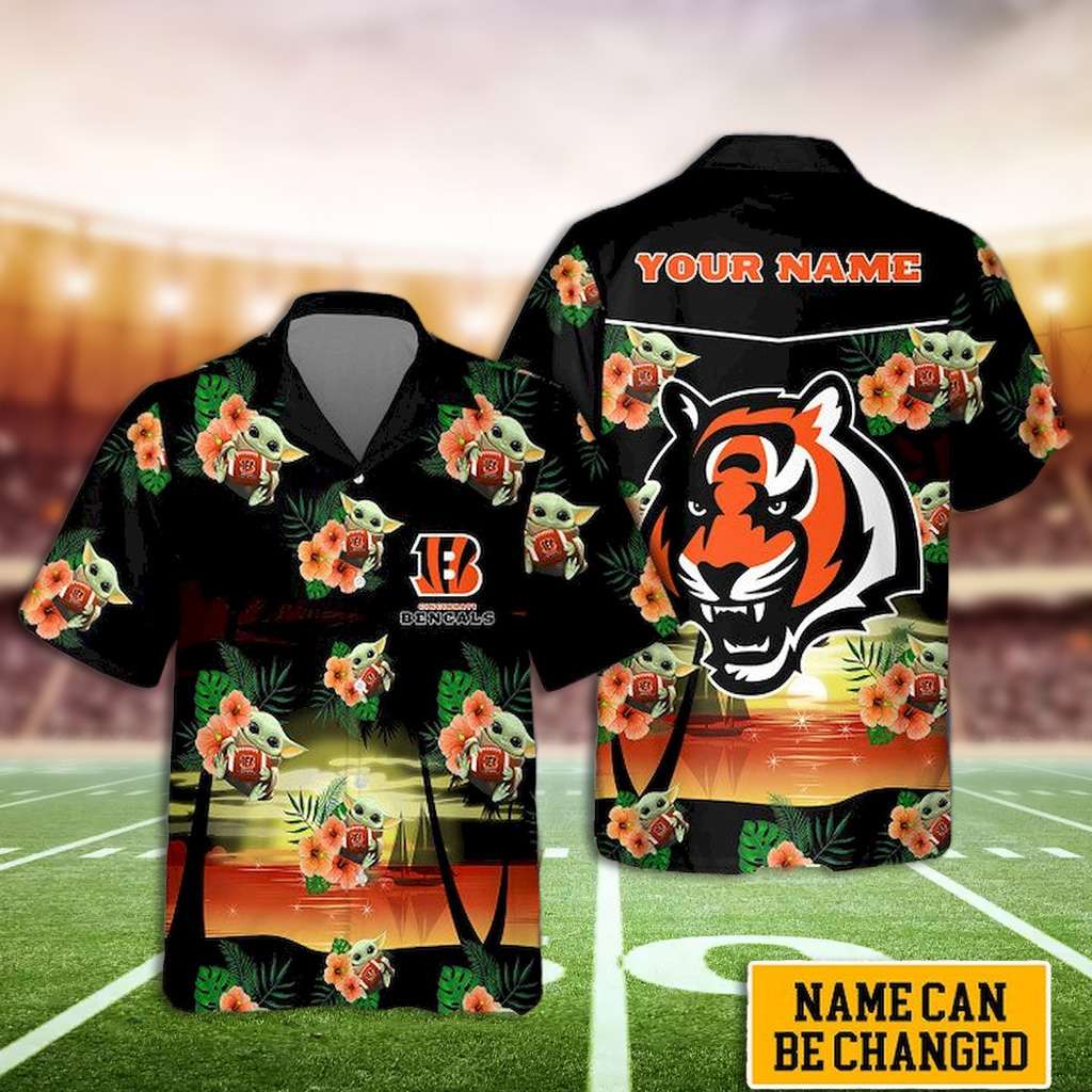 Bengals Hawaiian Shirt Cincinnati Bengals Tiger Custom Hawaiian Shirts