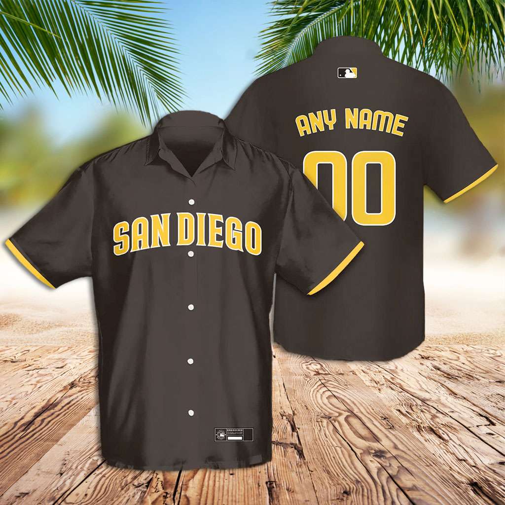 Padres Hawaiian Shirt San Diego Padres Custom Hawaiian Shirts