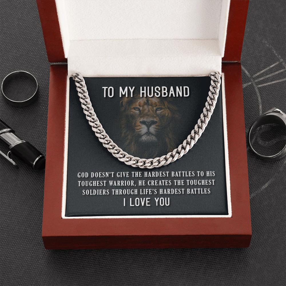 Cuban Chain The Toughest Soldiers Through Life's Hardest Battles Gift For Husband