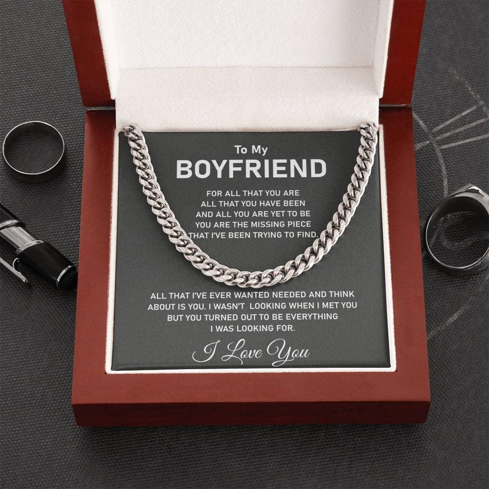 Cuban Chain Necklace You Turned Out To Be Everything Gift For Him