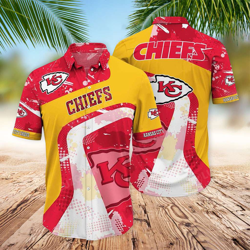 Chiefs Hawaiian Shirt Kansas City Chiefs Summer Hawaiian Shirt