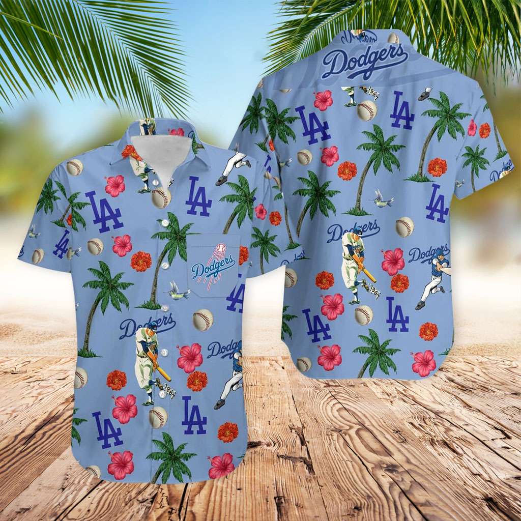 dodgers hawaiian shirt