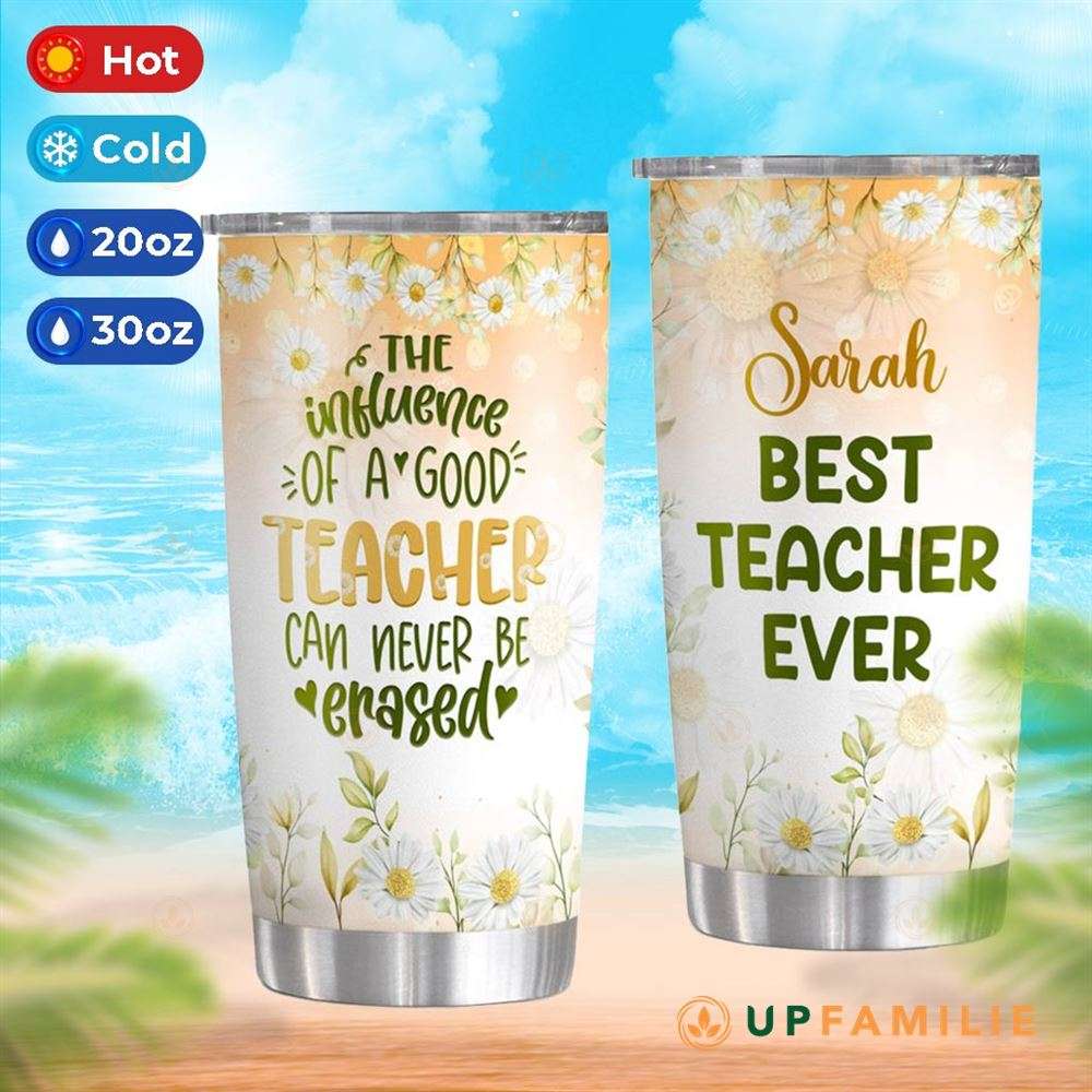 Teacher Tumbler Best Teacher Ever Best Custom Teacher Gifts