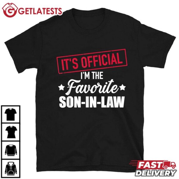 Official Favorite Son In Law T Shirt (1)